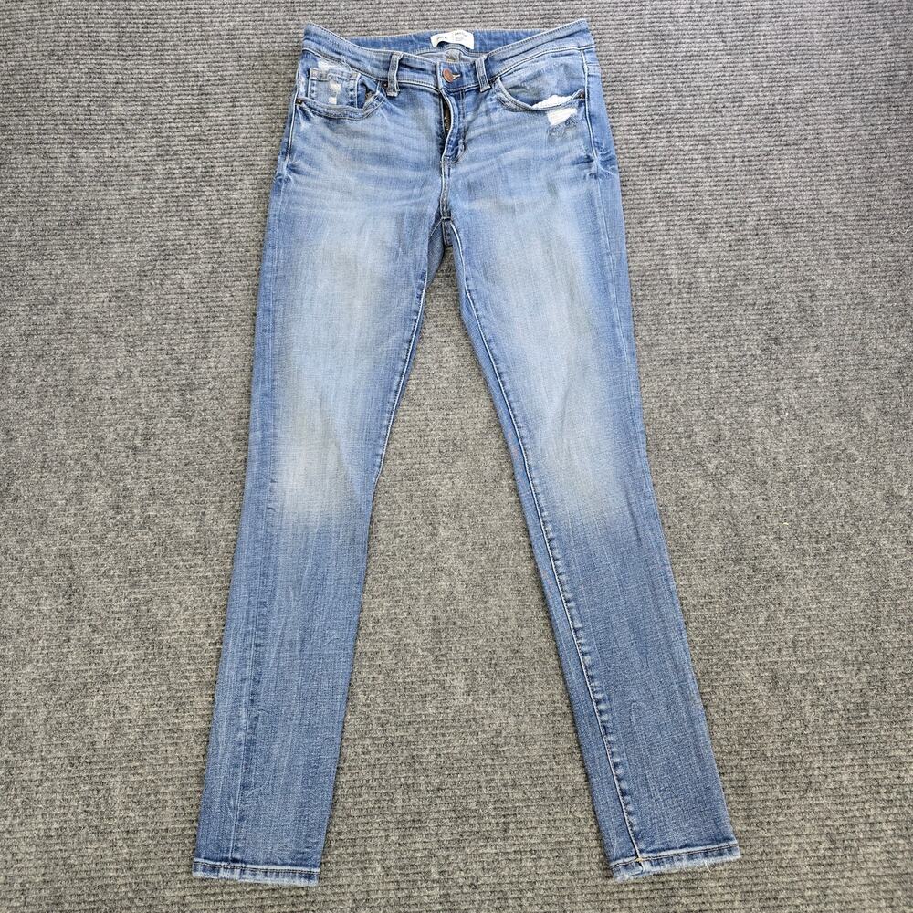 BKE Payton Skinny Jeans Womens 28x31 Mid Rise Universal Fit Distressed